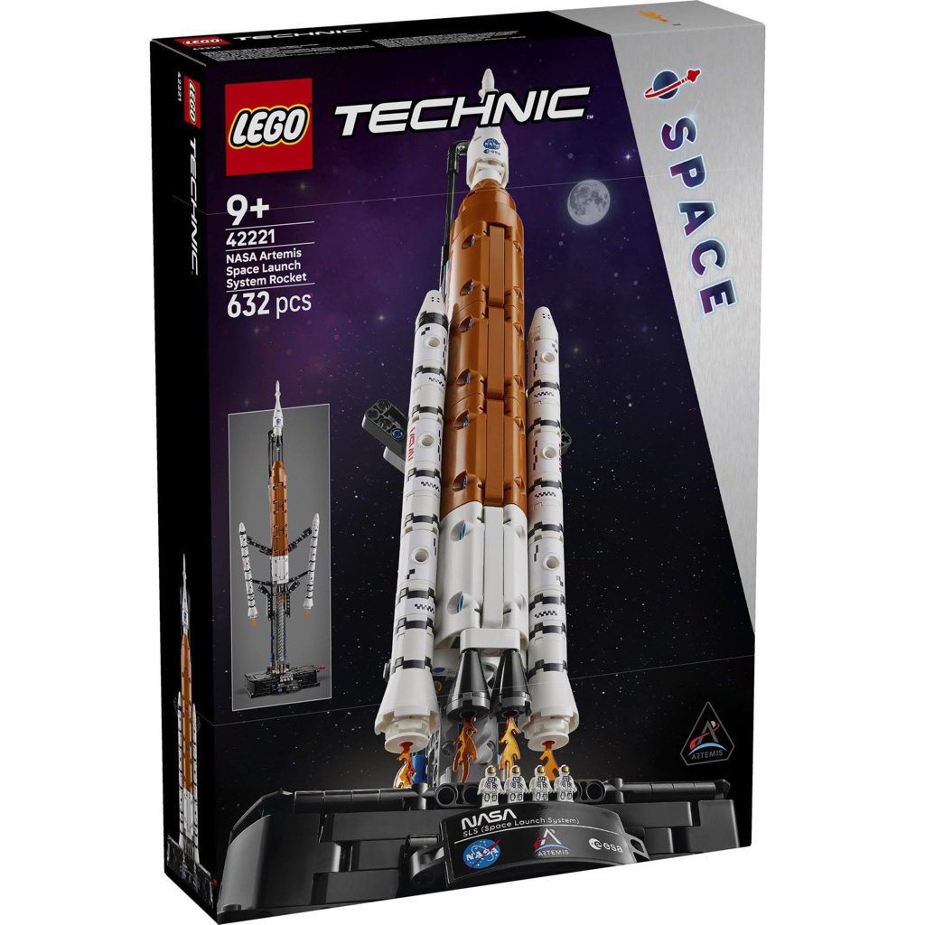 Lego Technic 42221 NASA Artemis Space Launch System Rocket