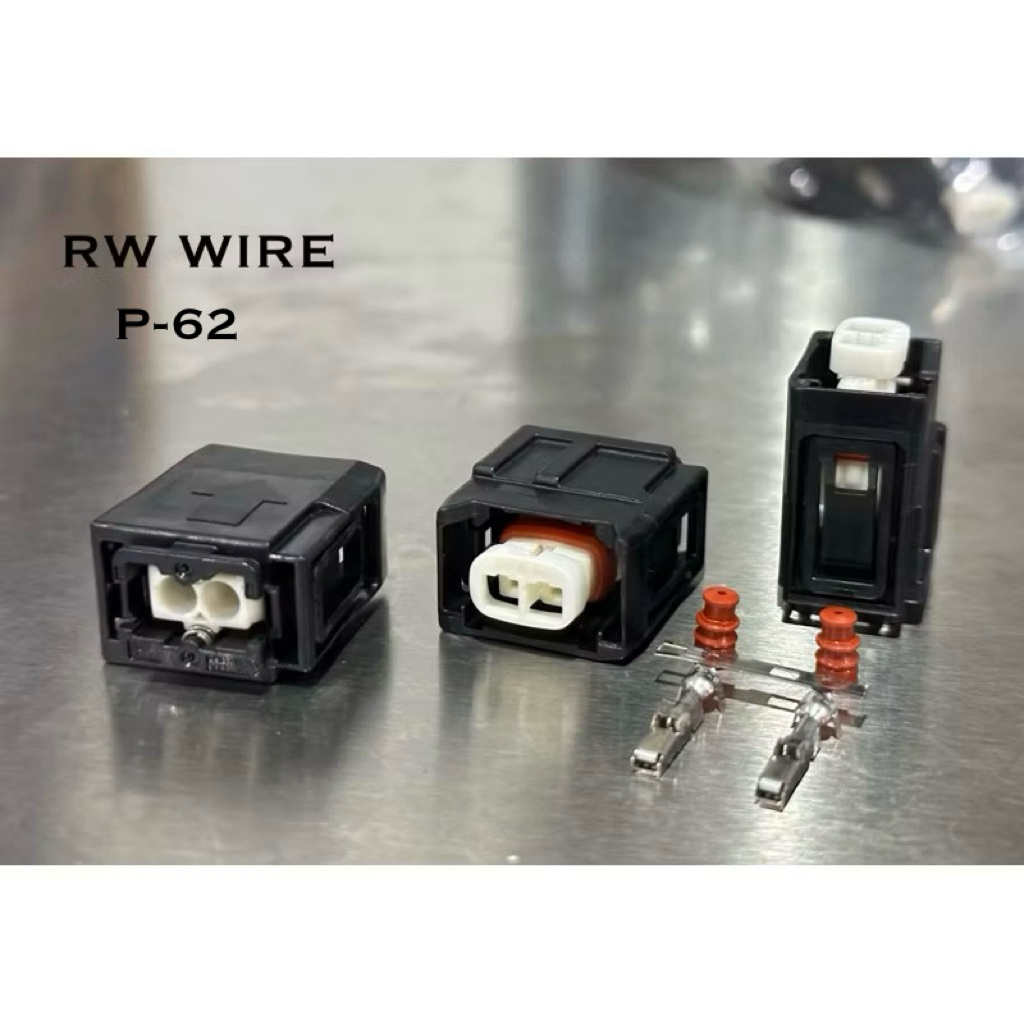 P-62 ปลั๊กหัวฉีด Toyota Hilux Revo แท้yazaki พร้อมพินลูกยางแท้