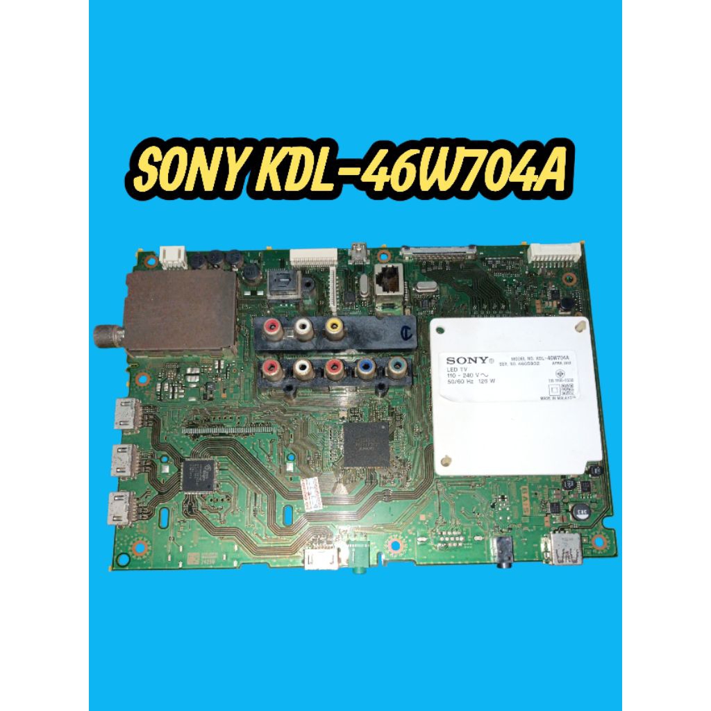 เมนบอร์ดทีวี sony รุ่นKDL-46W704Aแท้ถอด