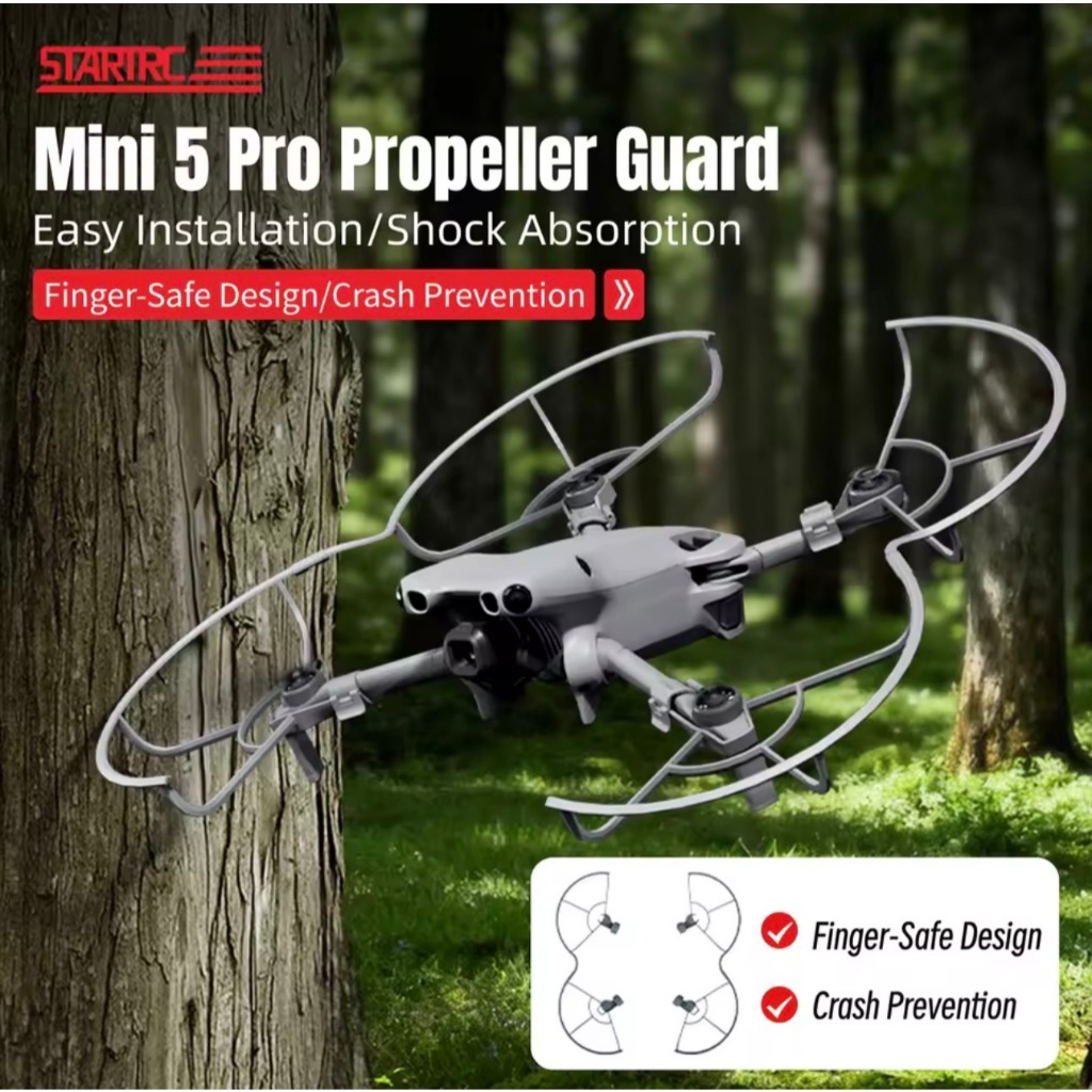STARTRC Propeller Guards for DJI Mini 5 Pro Propeller Protectors Guard Cage ตัวป้องกันใบพัดโดรน