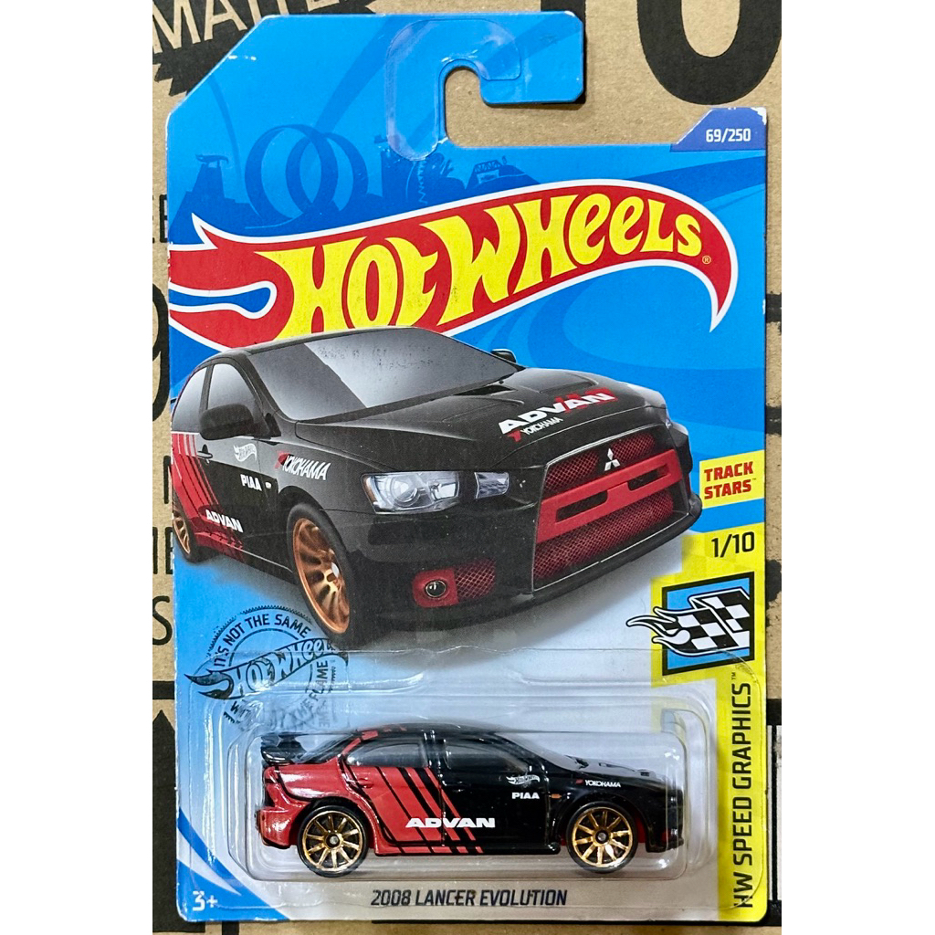 Hotwheels 2008 LANCER EVOLUTION Advance 1:64