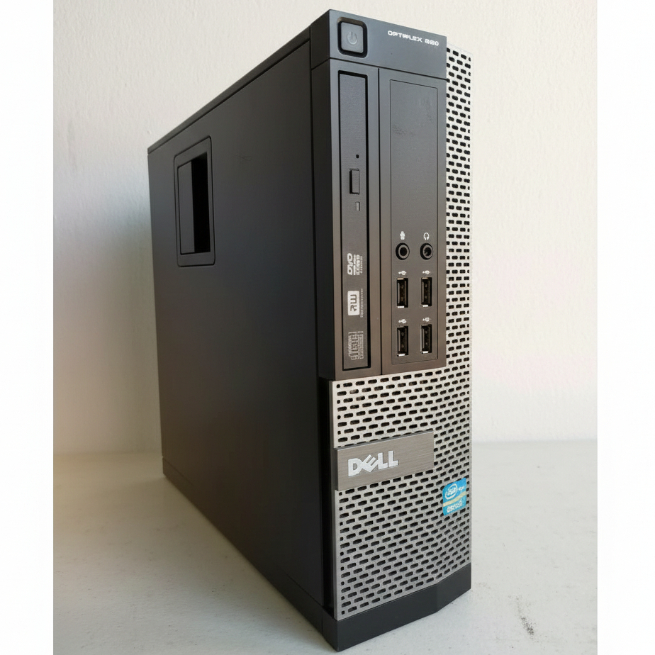 คอมมือสองอัพเกรด Dell Optiplex 990 (Intel i5-2500 @ 3.70 GHz + การ์ดจอ NVIDIA GT 710) RAM 16GB,SSD 1