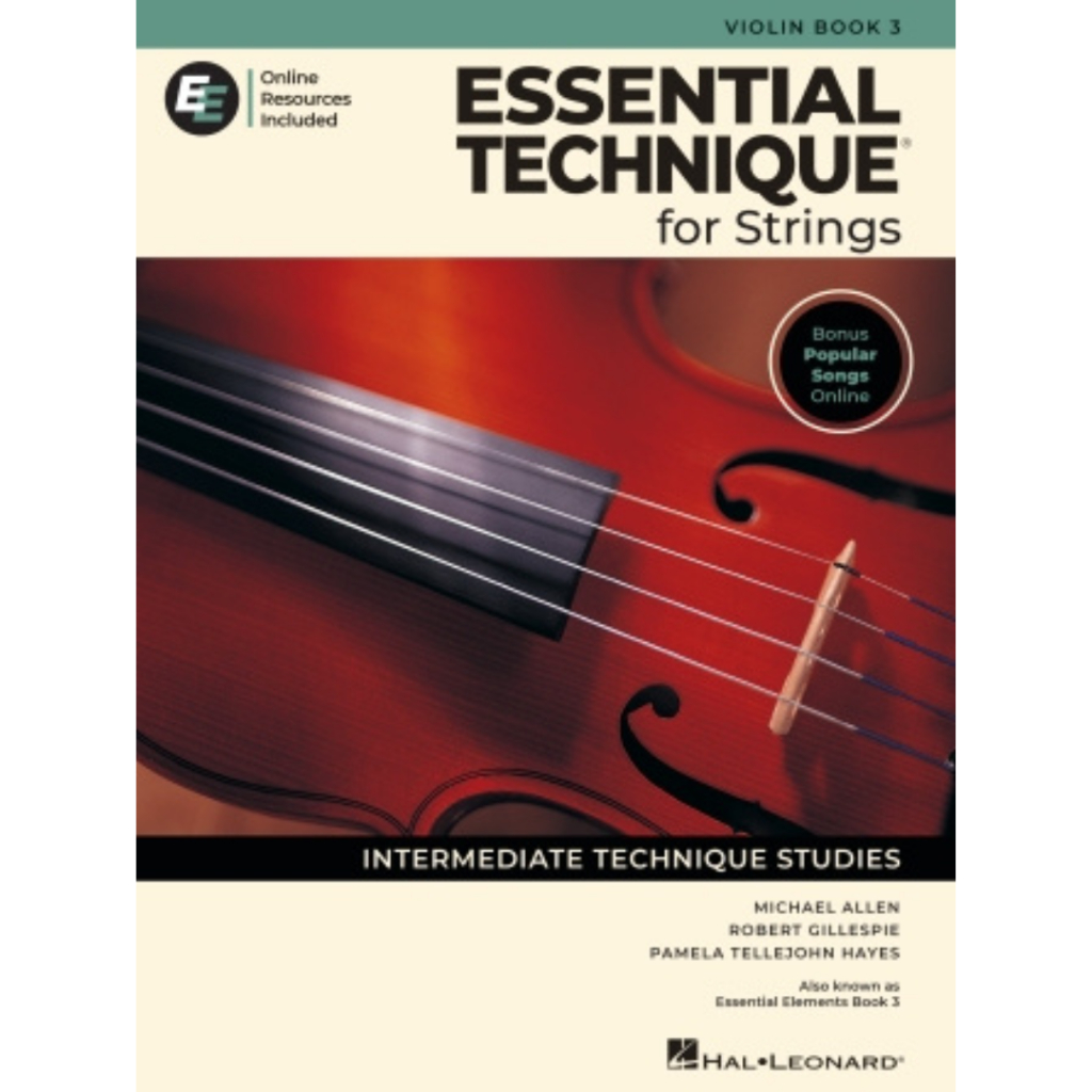 (Violin) Essential Technique for Strings – Violin Book 3 with Online Resources (HL00875067)