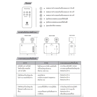 Sunny ไฟฉุกเฉิน โคมไฟฉุกเฉิน รุ่น SG209CD3 SG209CD6 SG212CD4 LED 9W สำรองไฟได้นาน 3 ชม 6 ชม. SUNNY Emergency Light ไฟฉุก