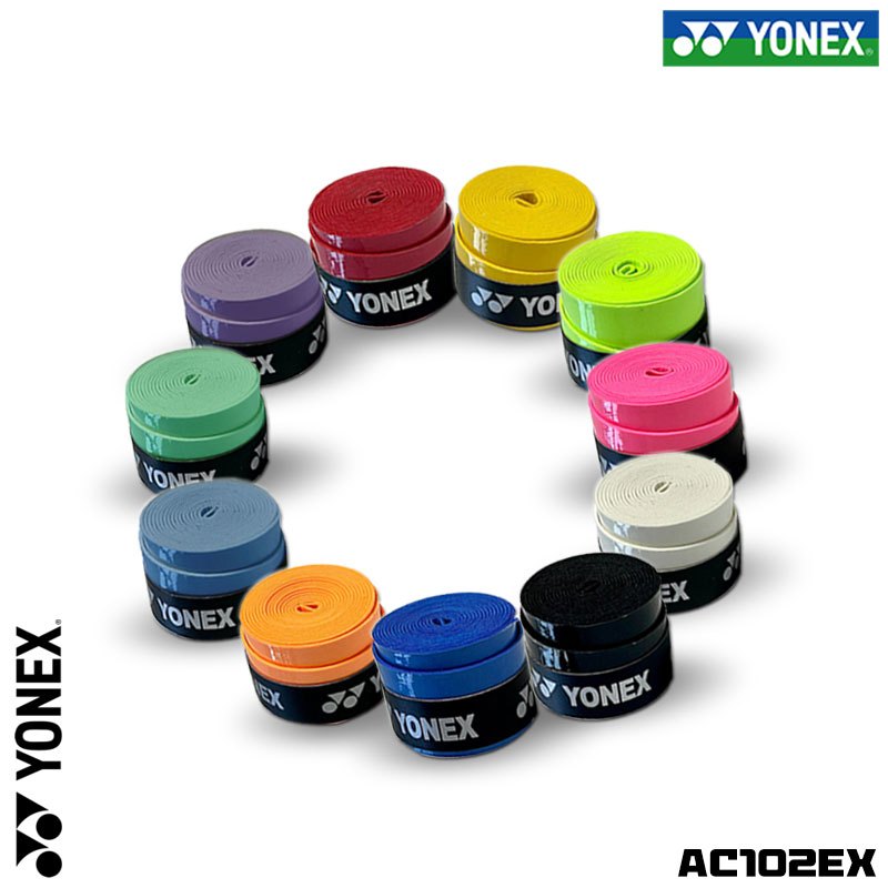 AC102EX ไม้แบดมินตัน กริปพันด้ามแบดมินตัน ทั้งหมด กริปพันด้าม badminton ที่พันไม้แบดมินตัน กริปไม้แบด ไม้แบดมินตั