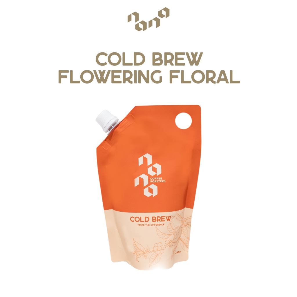 Nana Coffee Roasters - กาแฟ Cold Brew Flowering Floral กาแฟพร้อมดื่ม 500 มล (500 ml)