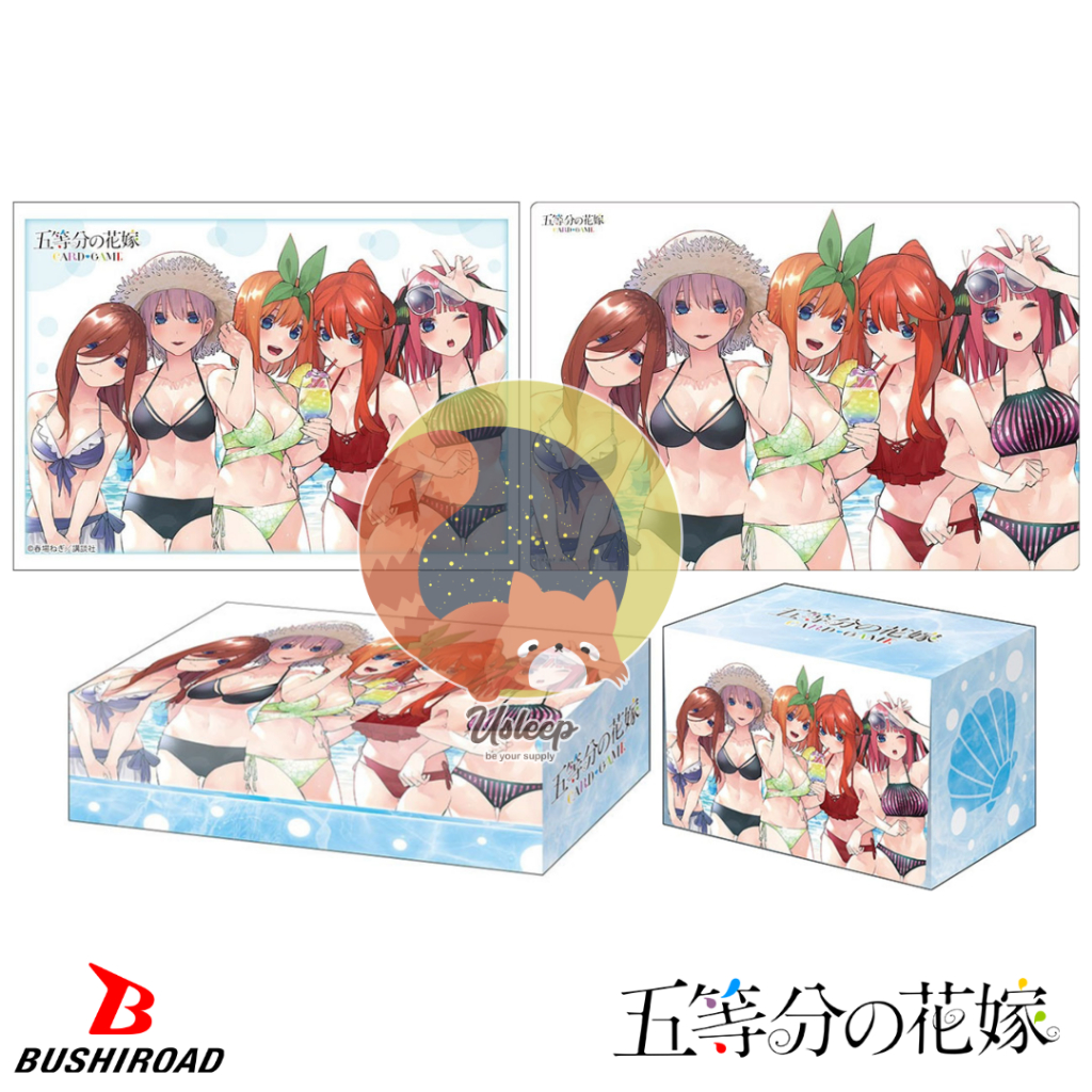 Bushiroad Sleeve & Deck Holder V3 & Storage Box V2 & Rubber Mat V2 Gotoubun no Hanayome Part.4
