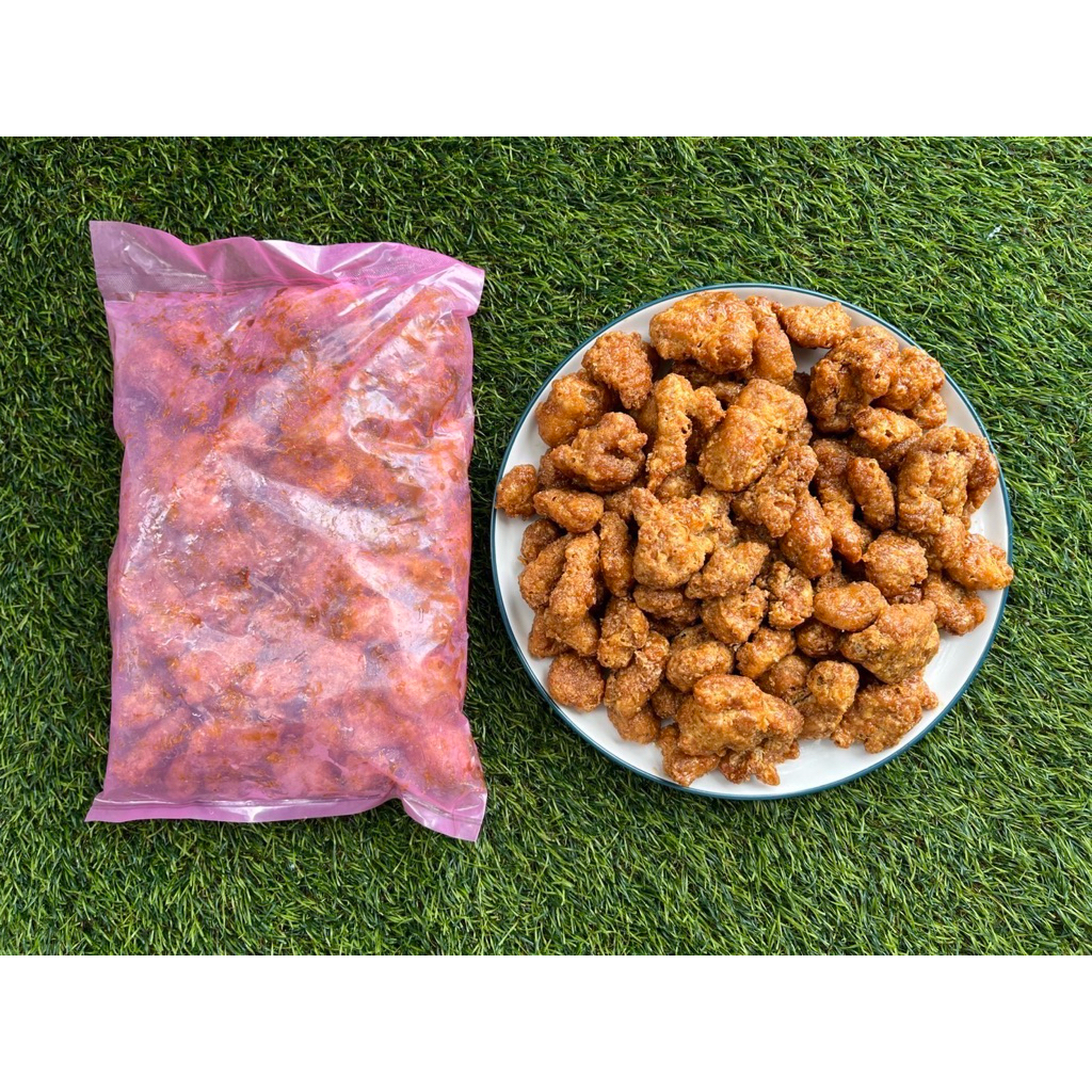 ไก่คาราเกะซอสเกาหลี 1 กิโลกรัม✨✨ ซอสฉ่ำ / ซอสแห้ง คละกัน  >>อ่านรายละเอียดก่อนซื้อ<< สั่งไม่เกิน3แพ็คต่ออเดอร์