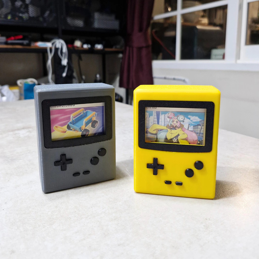 Deck Box Game Boy 60 Cards กล่องใส่การ์ดโปเกมอน Pokemon Card TCG ดีไซน์เกมบอย ใส่ได้ 60 ใบ [3D Print] thumbnail 4