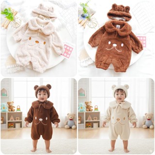 ชุดกันหนาวเด็กผู้ชาย เด็กผู้หญิง แรกเกิดถึง18เดือน (ขนฟู หนา…