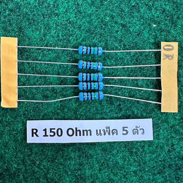 R 1% 1/2 W  0.5 W R 150 Ohm 150R , R 200 Ohm 200R , R 270 Ohm 270R , R 330 Ohm 330R , R 390 Ohm 390R