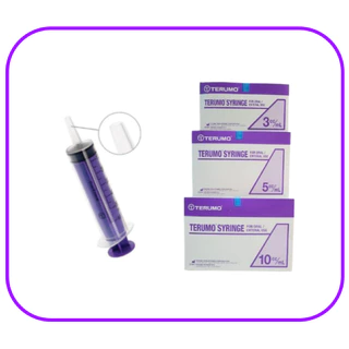 ไซริงค์ป้อนยา เด็ก Terumo Syringe 3-5-10 ซีซี (ราคาต่อ 10 ชิ้น)