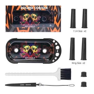 ร้านไทย ชุดถาดช่วยโรล ถาดกรอกสมุนไพร ถาดรอง สมุนไพร ช่วยกรอกสมุนไพร Rolling Tray ConSole