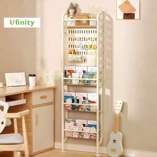 Lifinity ของใช้ในครัวห้องน้ำ​ เก็บให้เป็นระเบียบ ด้วยชั้นวางของ 4 ชั้น ติดผนัง อเนกประสงค์ เหล็กกล้าแข็งแรง