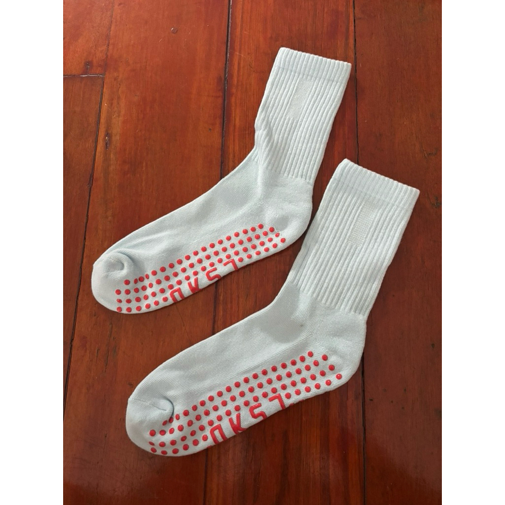 M 40-43⚠️No Tag LSKD yoga grip Crew Socks