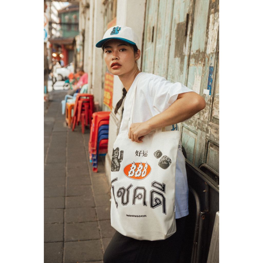 MAHANAKHON CHOKDEE 888 TOTE BAG