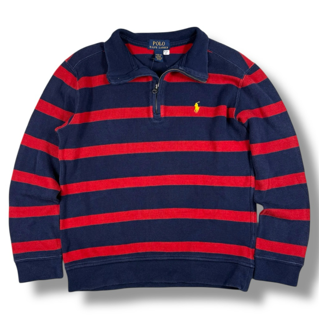 🐎Polo Ralph Lauren ฮาฟซิป (แท้ มือสอง)