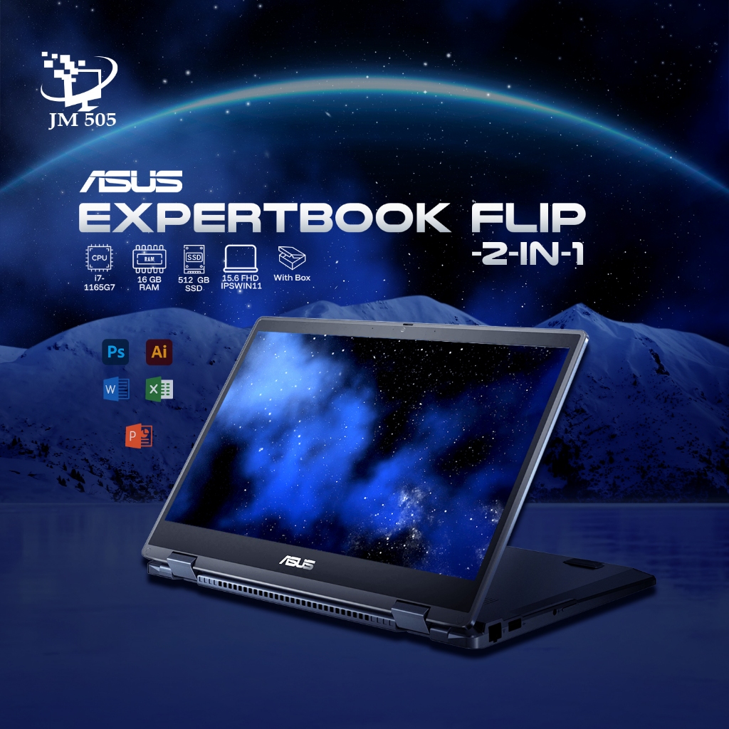 [used]Asus ExpertBook Flip-2-in-1 i7-1165G7 Ram16 SSD512 (B3402FE)