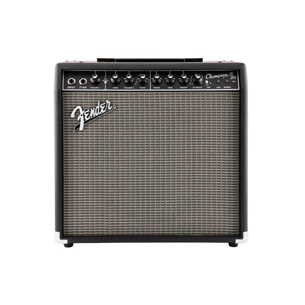 แอมป์กีต้าร์ Fender Champion II 50 amplifier Fender ( สต๊อกแน่นพร้อมจัดส่ง )