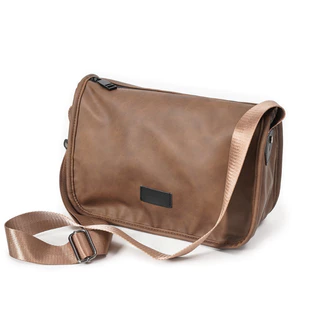 กระเป๋าสะพายข้างผู้ชาย Crossbody PU นิ่ม กันน้ำ มีช่องเยอะ