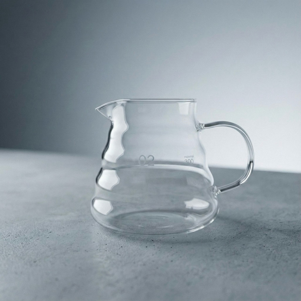 AKIRAKOKI Glass Server เหยือกแก้วสำหรับกาแฟดริป