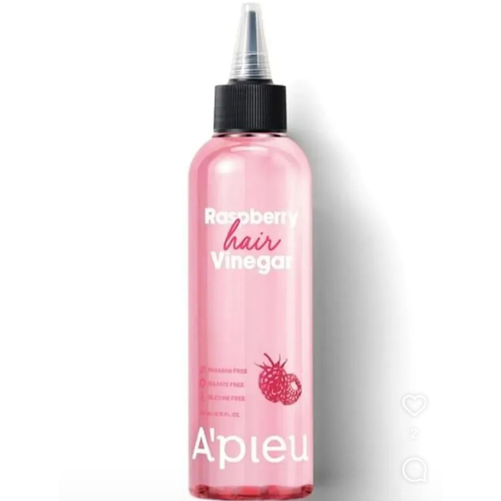 🌱🍸 (Renewal) A'pieu Hair Vinegar 200ml [Raspberry]