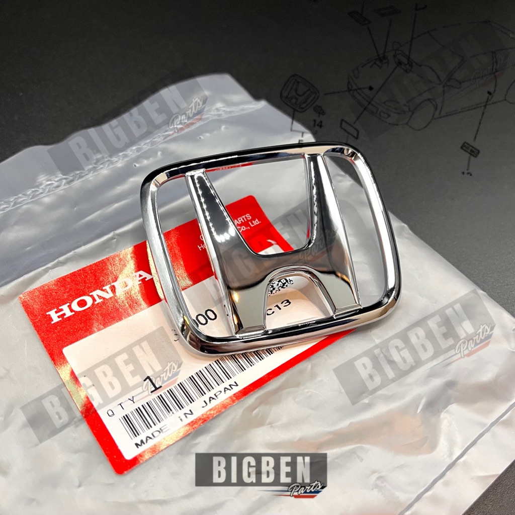 โลโก้H ฝากระโปรงหน้าแท้เบิกใหม่ HONDA CIVIC EG 3-4DOOR (1992-1995)