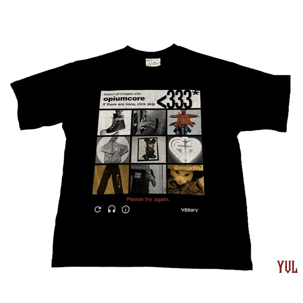OpiumCore Search Verify Print Remake T-Shirt