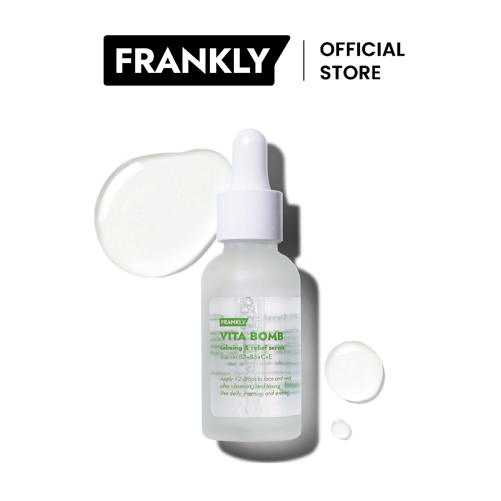 FRANKLY Vita Bomb Serum | แฟรงคลี ไวต้า บอมบ์ เซรั่ม | FRANKLY Official Store