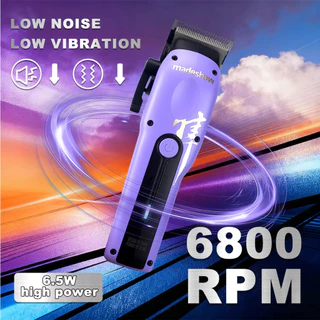 Madeshow รุ่น M15 / M16 มี3 สีพาสเทล ปัตตาเลี่ยนผมไฟฟ้า DLC ใบมีด 6800rpm 6.5w 2200mah เสียงต่ํา
