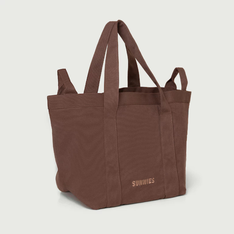 Sunnies Studios حقيبة Carryall كانفاس معاد تدويره للجنسين — صورة 3