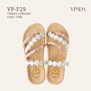 Vpada_sandals_VP-F29 Fashion Collection รองเท้าแตะชายหาดแบน รองเท้าแตะแฟชั่น