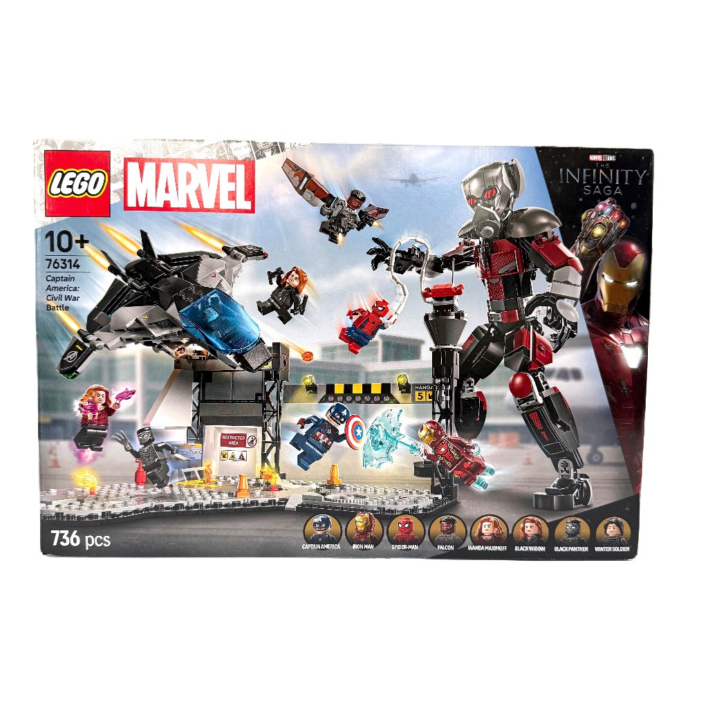 LEGO Marvel Captain America: Civil War Action Battle 76314