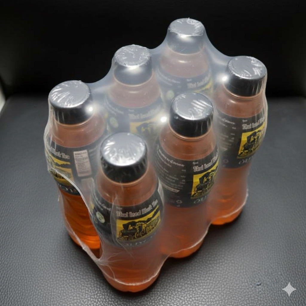 Amphawa Thai Iced Black Tea ชาดำเย็นสูตรโบราณ แพ็ค 6 ขวด