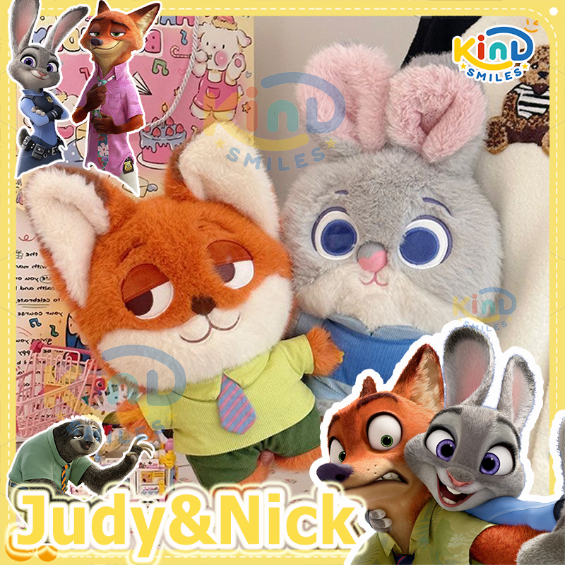 COD ตุ๊กตา zootopia ซูโทเปีย ดิสนีย์ Disney กระต่ายจูดี้ นิก Judy Nick