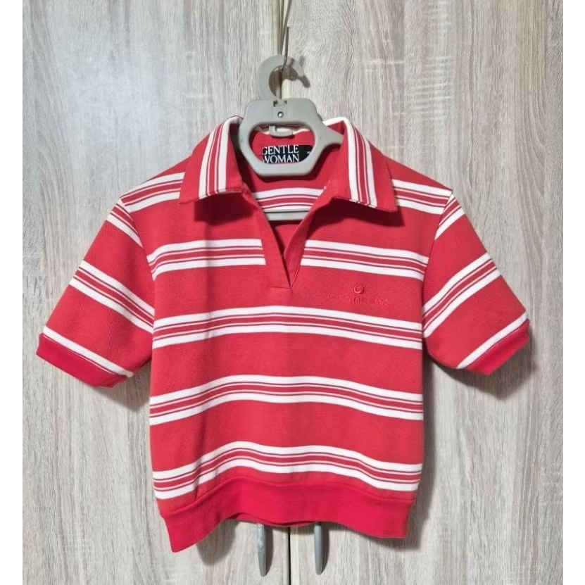 🎀 เสื้อโปโลสีแดงGW Size XS