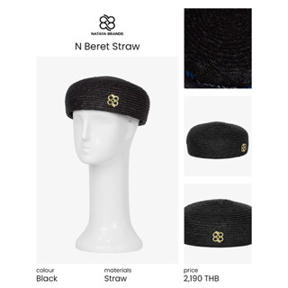 N Beret Straw nataya