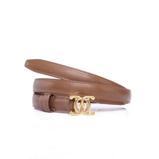 O&B เข็มขัดหนังวัวแท้ รุ่น CLASSIC BELT IN CREST BROWN-39156SC12722F_H5BRXX