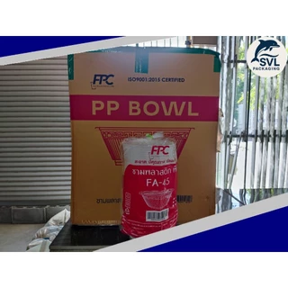 ชามพลาสติก ชาม45 P213 ถ้วยพลาสติก ใส่อาหารร้อน ก๋วยเตี๋ยว JT-C45 FA-45 PP45 จำนวน50ใบ