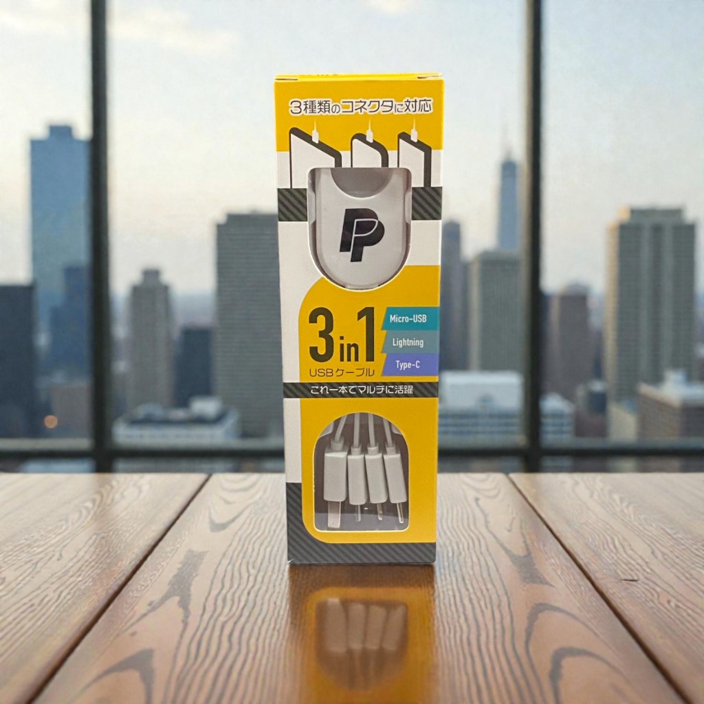 สาย usb paypal 3 in 1 จากงาน Tokyo Game Show 2025