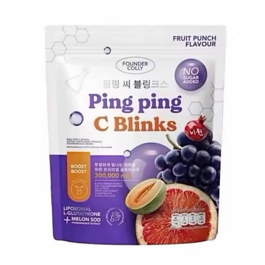 Ping Ping C Blinks ปิ๊ง ปิ้ง ซี บลิ้งค์ [ 1 ห่อ 30 ซอง ]