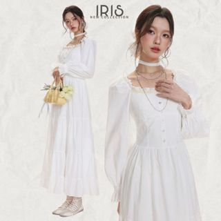 สินค้าลิขสิทธิ์แท้ IRIS BOUTIQUE 26 Spring Petal dress เดรสผ…