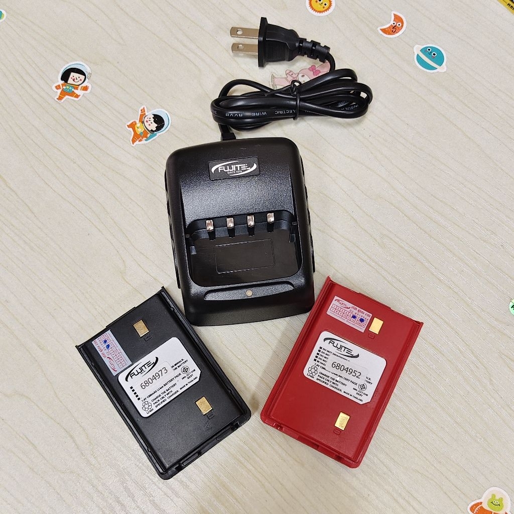 #FUJITELแท่นชาร์จ,แบตเตอรี่วิทยุสื่อสารแท้ FUJITEL FB4 FB6 FB7 FB146