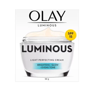 โอเลย์ ลูมินัส ไลท์ เพอร์เฟคติ้ง ครีม เอสพีเอฟ 15 พีเอ++ 50 กรัม OLAY LUMINOUS LIGHT PERFECTING CREAM SPF 15 PA++ 50 G.