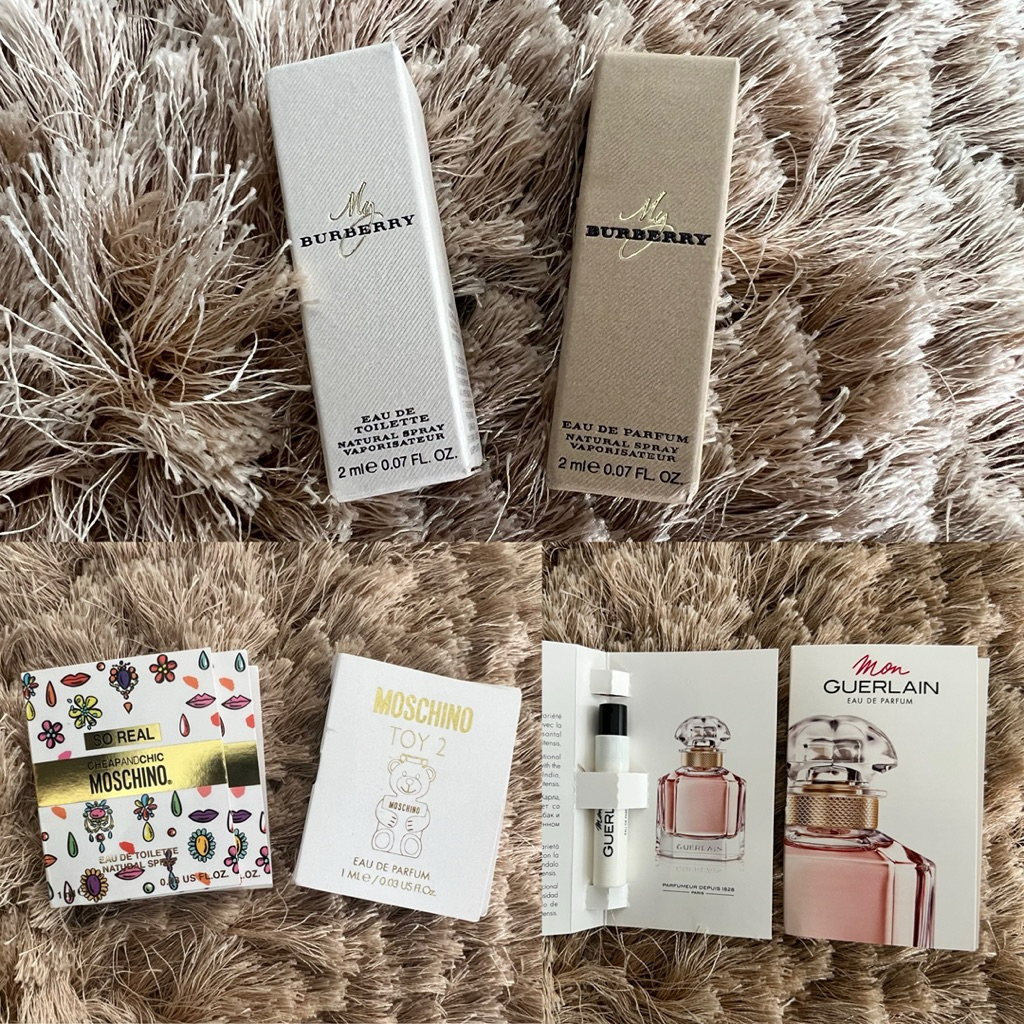 #น้ำหอม BURBERRY, GUERLAIN, MOSCHINO (หัวเสปรย์)