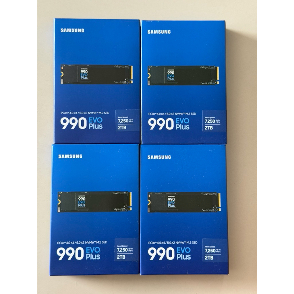 SSD SAMSUNG 990 EVO PLUS  2TB PCIE 4.0 NVMe M.2 ประกันศูนย์ไทย ADVICE  (มีของพร้อมส่ง)