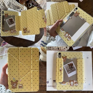 🔥พร้อมส่ง🔥เคส iPad แบบพับได้รูปตัว Y Air7 Air8 ที่ใส่ปากกา Melody ริลักกูมะ ลูกสุนัข เคส iPad Gen11