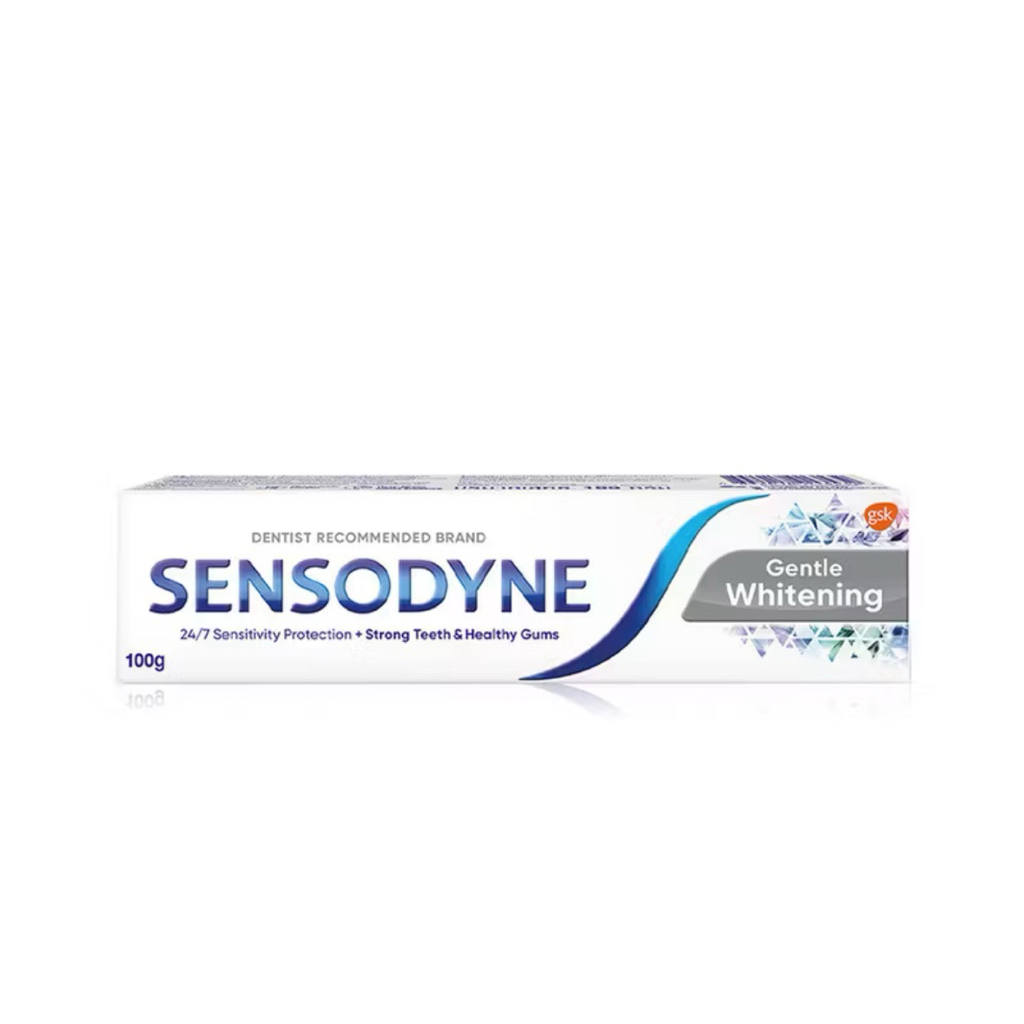(กล่องไม่สวย)Sensodyne Toothpaste เซ็นโซดายน์ 100 g. #50 g. EXP24/03/26
