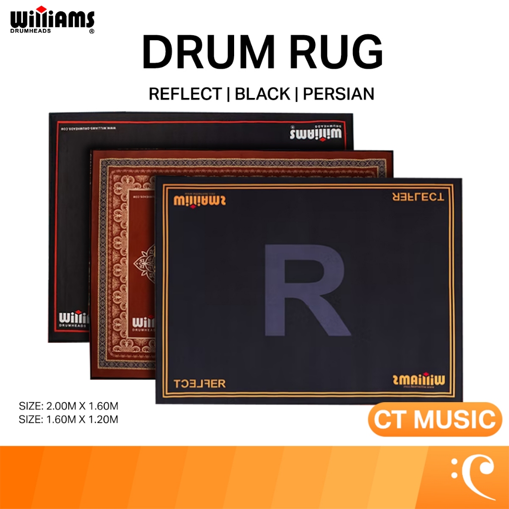 Williams Drum Rug พรมกลอง Drum Rug Williams
