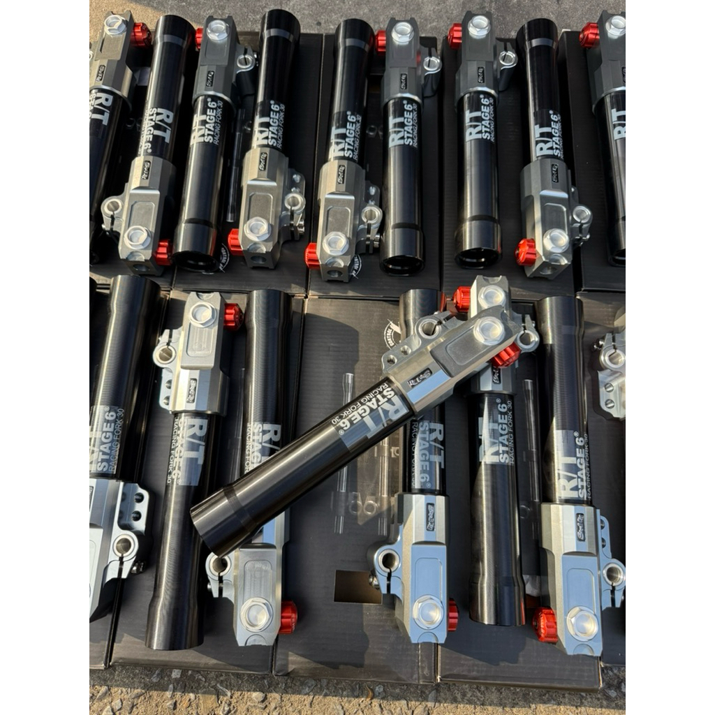 โช็ค ST6 งานCNCใส่แกนเดิม เวฟ/โซนิค